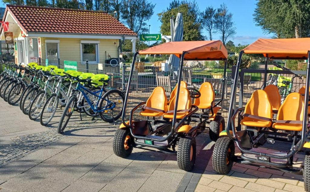 Fahrradverleih am Adventuregolf Heiligenhafen